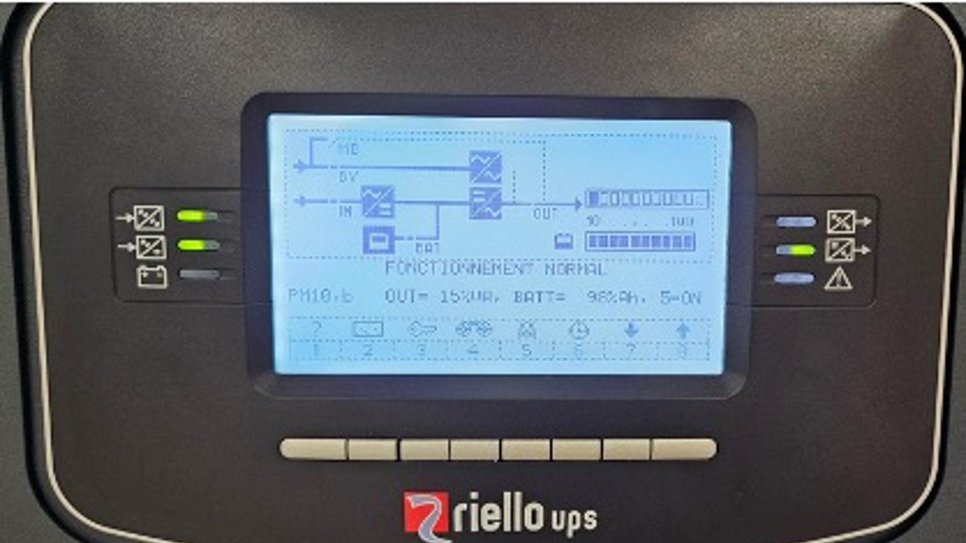 Client gestionnaire Eau - OCR Maintenance Électronique remplace des onduleurs Socomec par 2 nouveaux onduleurs industriel RIELLO Master MP