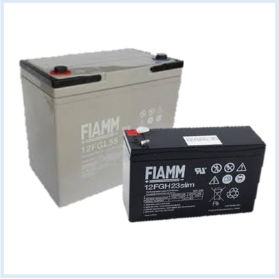 OCR Maintenance Électronique choisis des batteries stationnaires de grandes marques, en totale indépendance des constructeurs, comme FIAMM, YUASA, ...