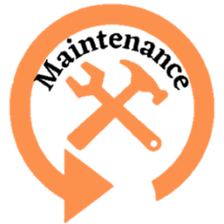 OCR Maintenance Électronique logotype de maintenance pour onduleurs, chargeurs, redresseurs et batteries en Ile de France